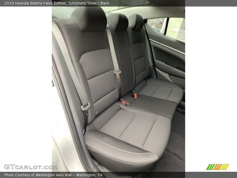 Symphony Silver / Black 2019 Hyundai Elantra Value Edition