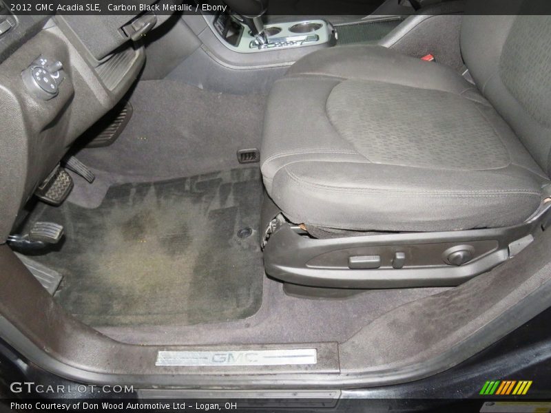 Carbon Black Metallic / Ebony 2012 GMC Acadia SLE