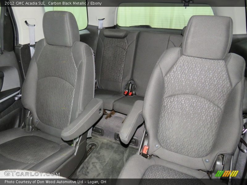 Carbon Black Metallic / Ebony 2012 GMC Acadia SLE