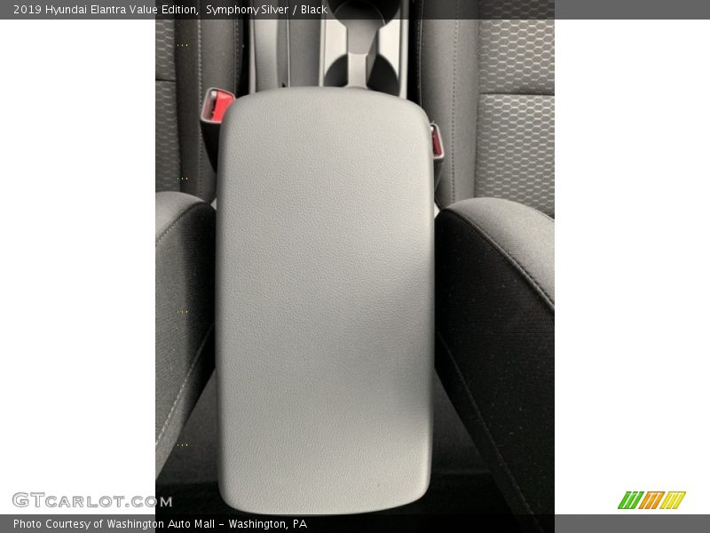 Symphony Silver / Black 2019 Hyundai Elantra Value Edition