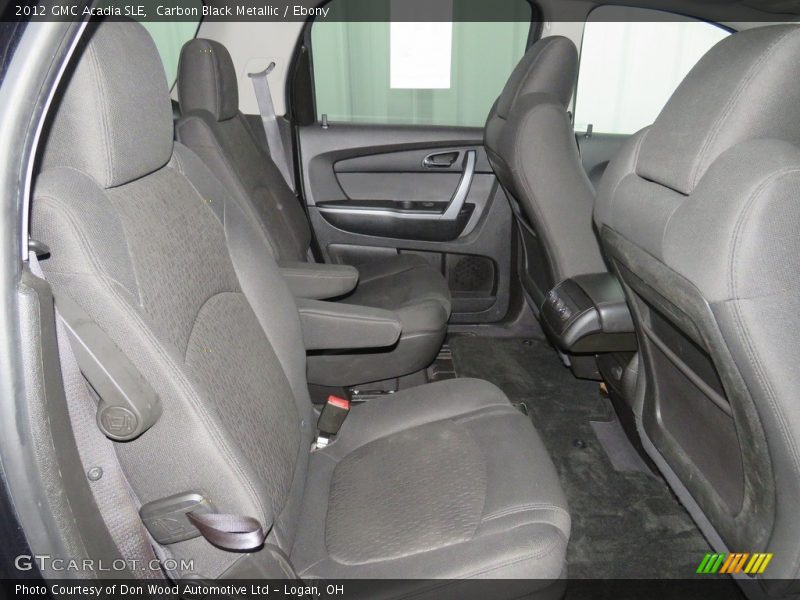 Carbon Black Metallic / Ebony 2012 GMC Acadia SLE
