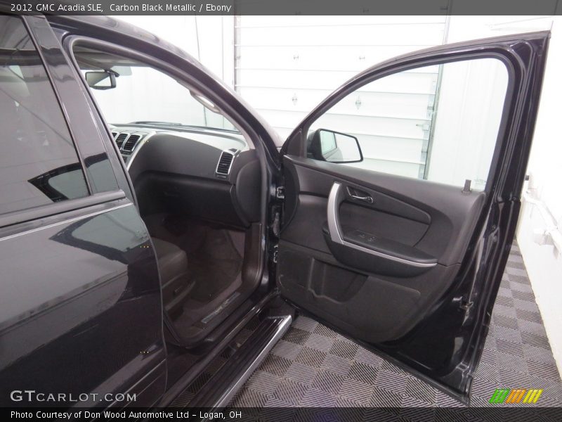 Carbon Black Metallic / Ebony 2012 GMC Acadia SLE