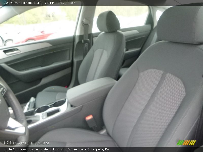 Machine Gray / Black 2019 Hyundai Sonata SEL