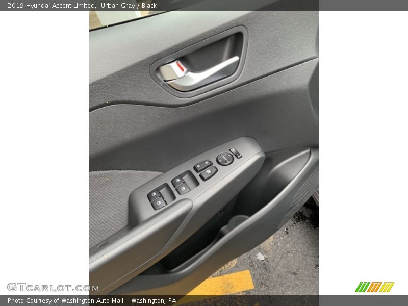Urban Gray / Black 2019 Hyundai Accent Limited