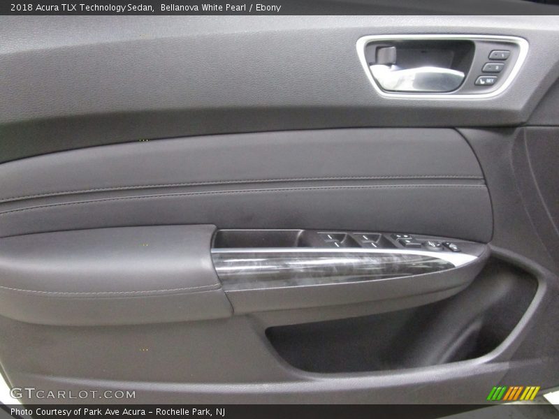 Bellanova White Pearl / Ebony 2018 Acura TLX Technology Sedan