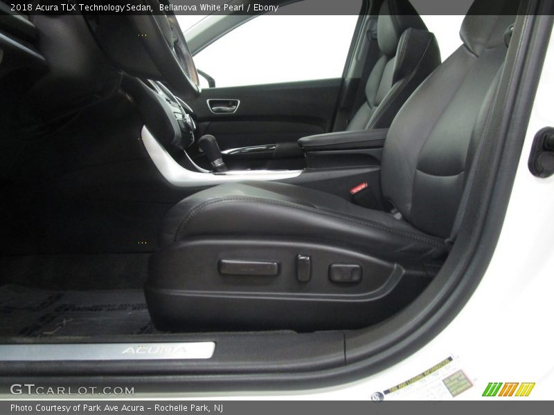 Bellanova White Pearl / Ebony 2018 Acura TLX Technology Sedan
