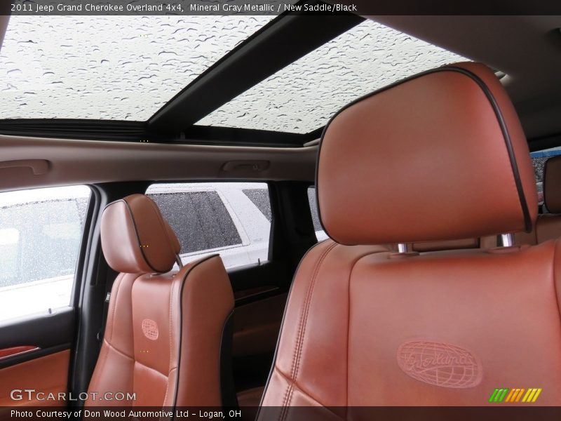 Mineral Gray Metallic / New Saddle/Black 2011 Jeep Grand Cherokee Overland 4x4