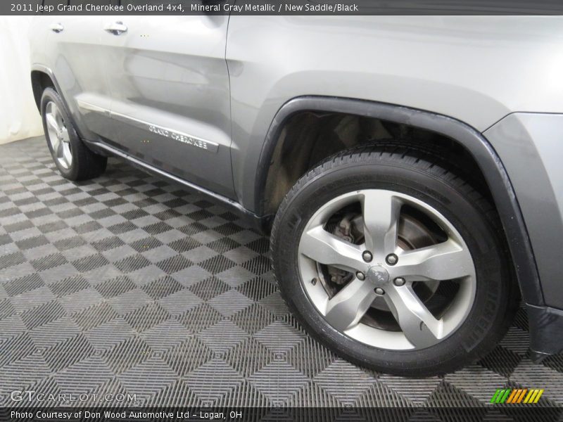 Mineral Gray Metallic / New Saddle/Black 2011 Jeep Grand Cherokee Overland 4x4