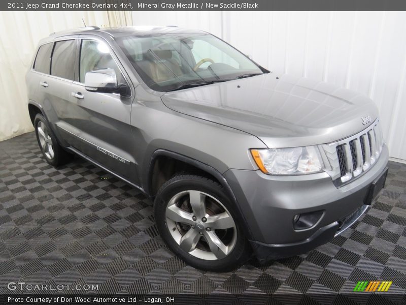 Mineral Gray Metallic / New Saddle/Black 2011 Jeep Grand Cherokee Overland 4x4