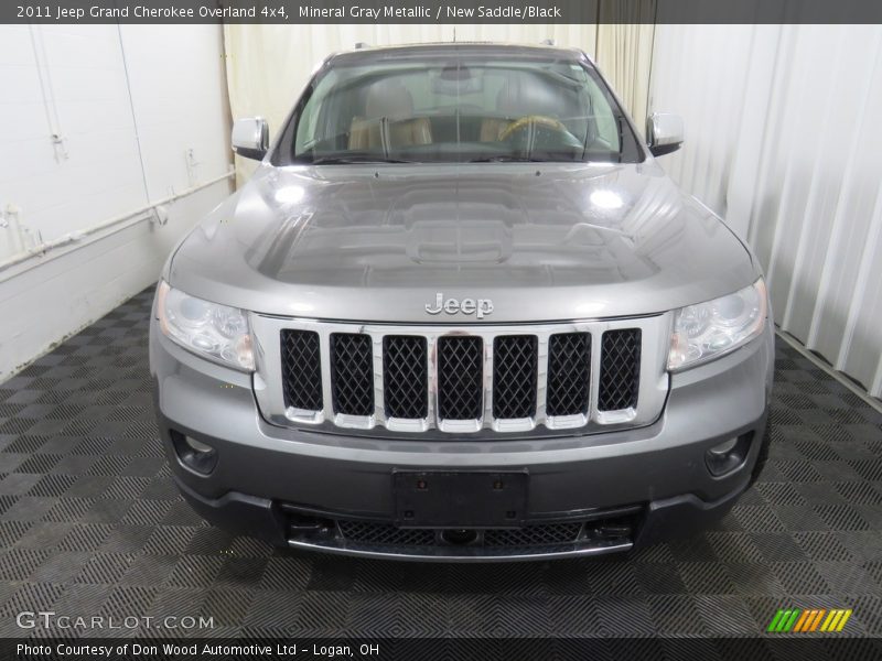 Mineral Gray Metallic / New Saddle/Black 2011 Jeep Grand Cherokee Overland 4x4