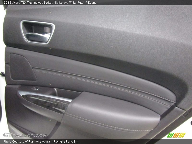 Bellanova White Pearl / Ebony 2018 Acura TLX Technology Sedan