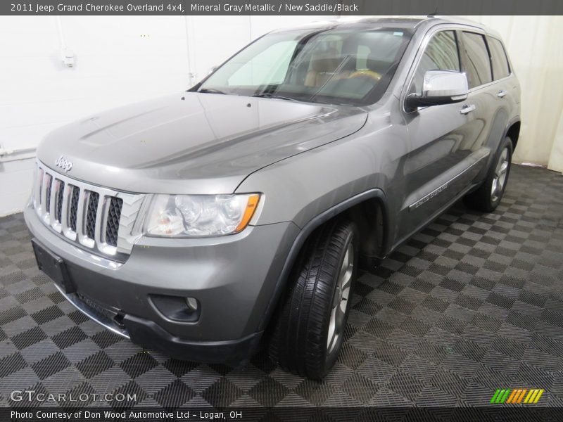 Mineral Gray Metallic / New Saddle/Black 2011 Jeep Grand Cherokee Overland 4x4