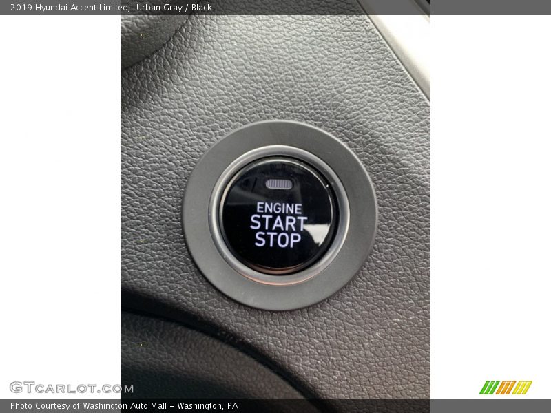 Urban Gray / Black 2019 Hyundai Accent Limited