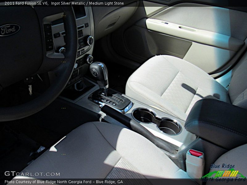 Ingot Silver Metallic / Medium Light Stone 2011 Ford Fusion SE V6