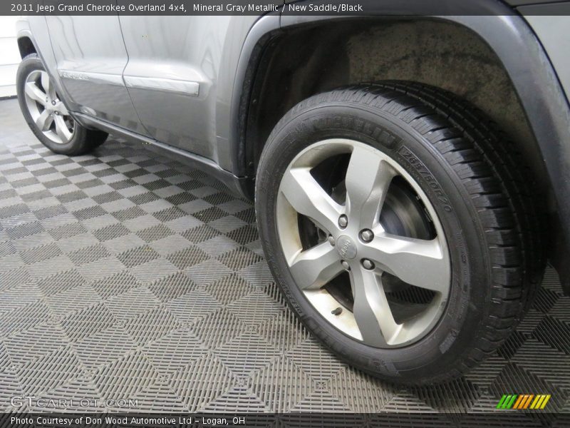 Mineral Gray Metallic / New Saddle/Black 2011 Jeep Grand Cherokee Overland 4x4