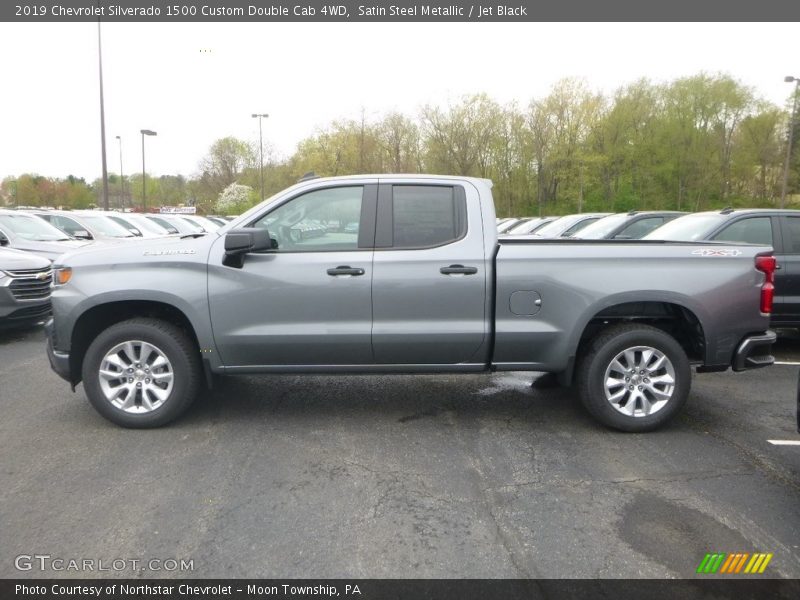  2019 Silverado 1500 Custom Double Cab 4WD Satin Steel Metallic