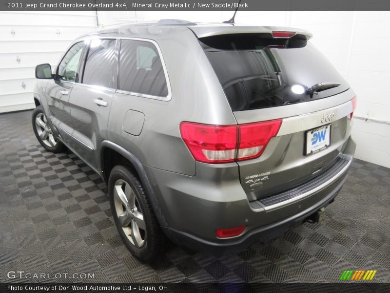 Mineral Gray Metallic / New Saddle/Black 2011 Jeep Grand Cherokee Overland 4x4