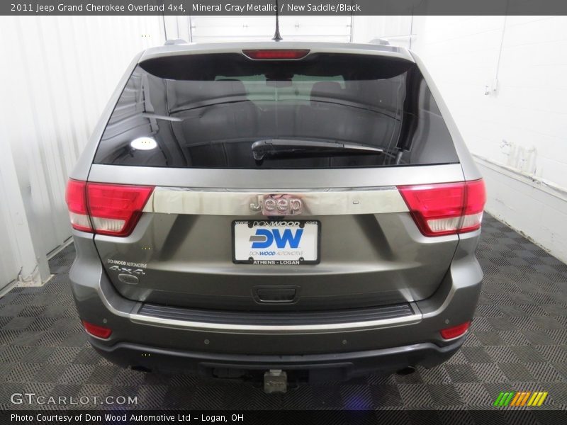 Mineral Gray Metallic / New Saddle/Black 2011 Jeep Grand Cherokee Overland 4x4