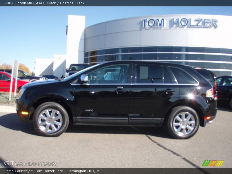 Black / Charcoal Black 2007 Lincoln MKX AWD