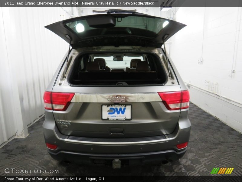 Mineral Gray Metallic / New Saddle/Black 2011 Jeep Grand Cherokee Overland 4x4