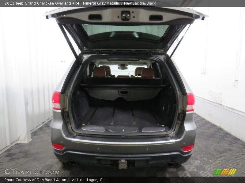 Mineral Gray Metallic / New Saddle/Black 2011 Jeep Grand Cherokee Overland 4x4