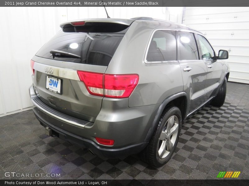 Mineral Gray Metallic / New Saddle/Black 2011 Jeep Grand Cherokee Overland 4x4