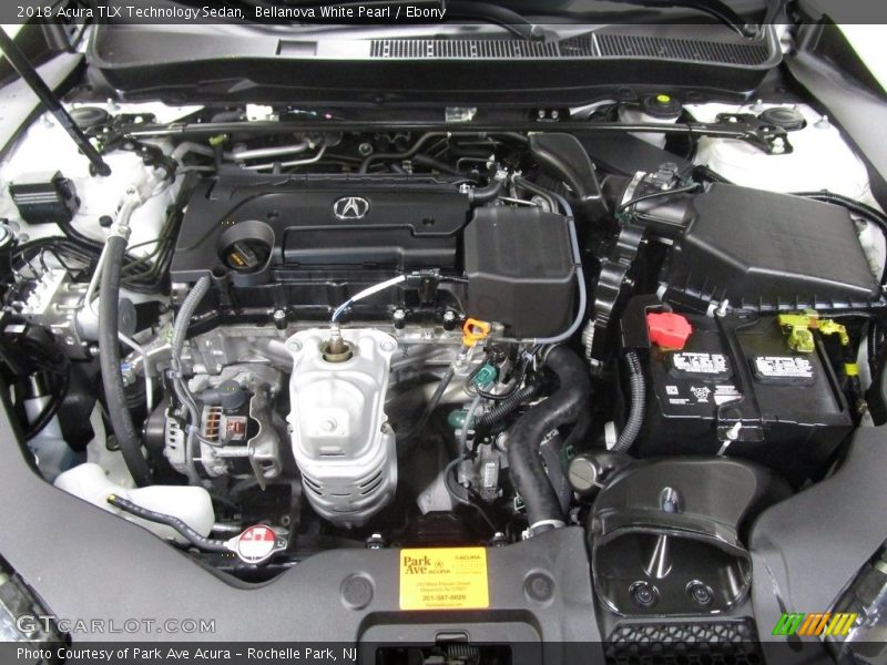 Bellanova White Pearl / Ebony 2018 Acura TLX Technology Sedan