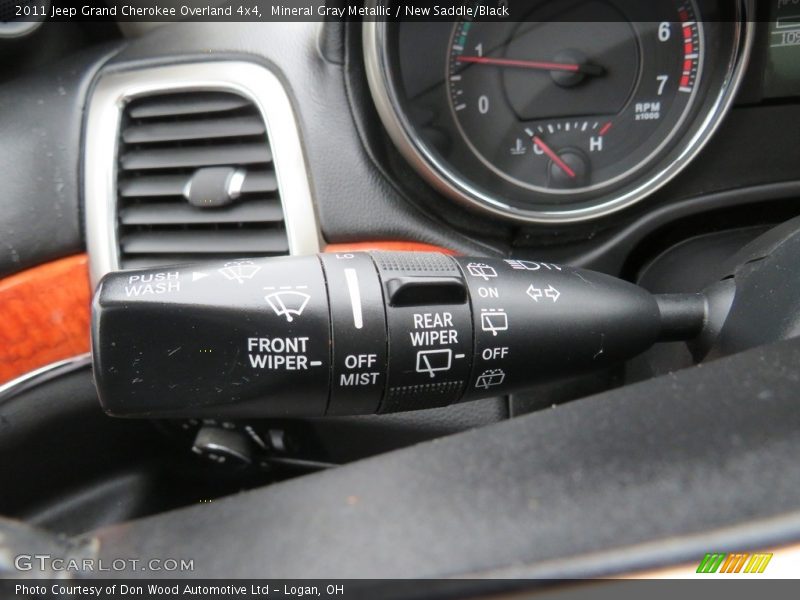 Mineral Gray Metallic / New Saddle/Black 2011 Jeep Grand Cherokee Overland 4x4