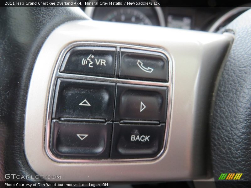 Mineral Gray Metallic / New Saddle/Black 2011 Jeep Grand Cherokee Overland 4x4