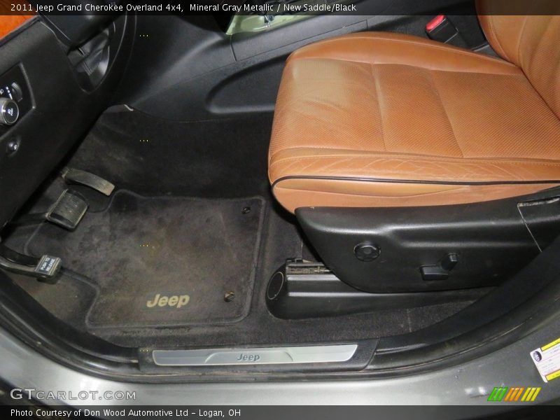 Mineral Gray Metallic / New Saddle/Black 2011 Jeep Grand Cherokee Overland 4x4
