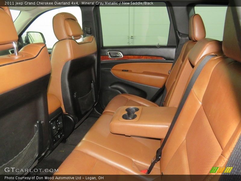 Mineral Gray Metallic / New Saddle/Black 2011 Jeep Grand Cherokee Overland 4x4