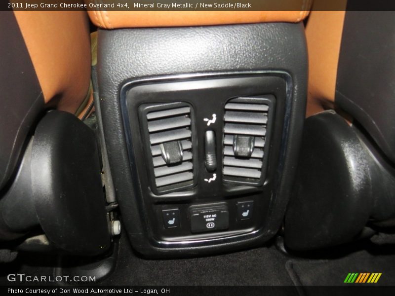 Mineral Gray Metallic / New Saddle/Black 2011 Jeep Grand Cherokee Overland 4x4