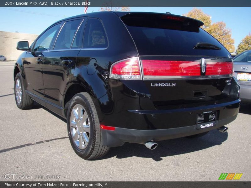 Black / Charcoal Black 2007 Lincoln MKX AWD