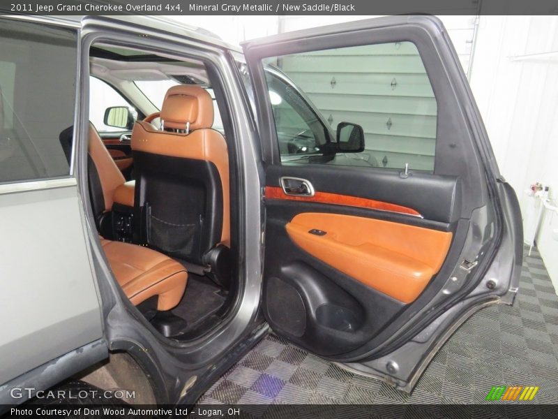 Mineral Gray Metallic / New Saddle/Black 2011 Jeep Grand Cherokee Overland 4x4