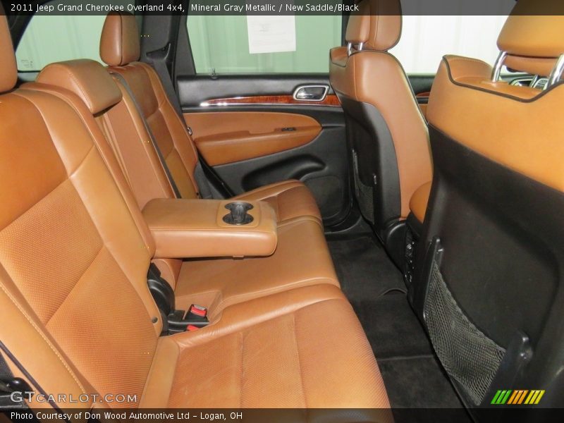 Mineral Gray Metallic / New Saddle/Black 2011 Jeep Grand Cherokee Overland 4x4