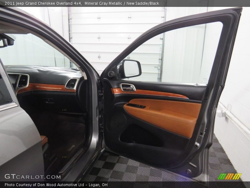 Mineral Gray Metallic / New Saddle/Black 2011 Jeep Grand Cherokee Overland 4x4