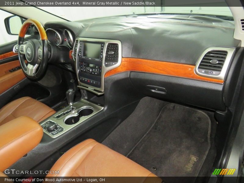 Mineral Gray Metallic / New Saddle/Black 2011 Jeep Grand Cherokee Overland 4x4