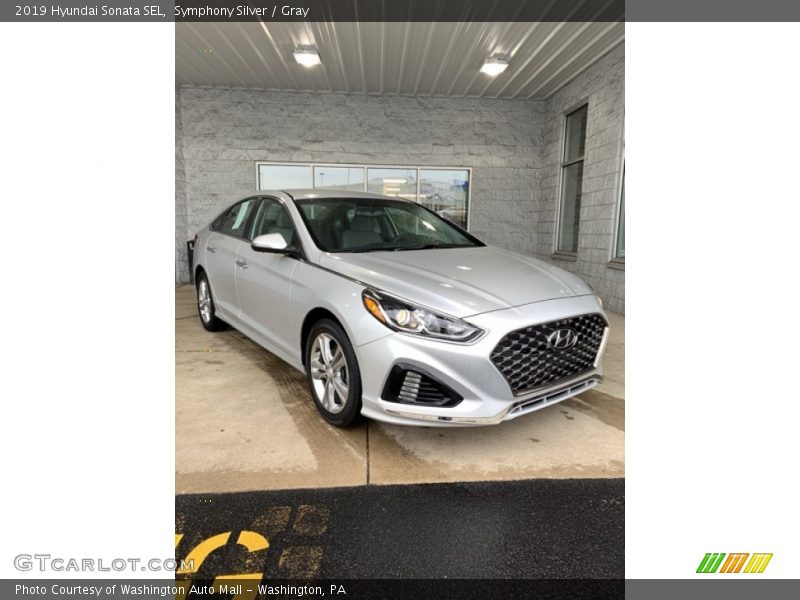 Symphony Silver / Gray 2019 Hyundai Sonata SEL