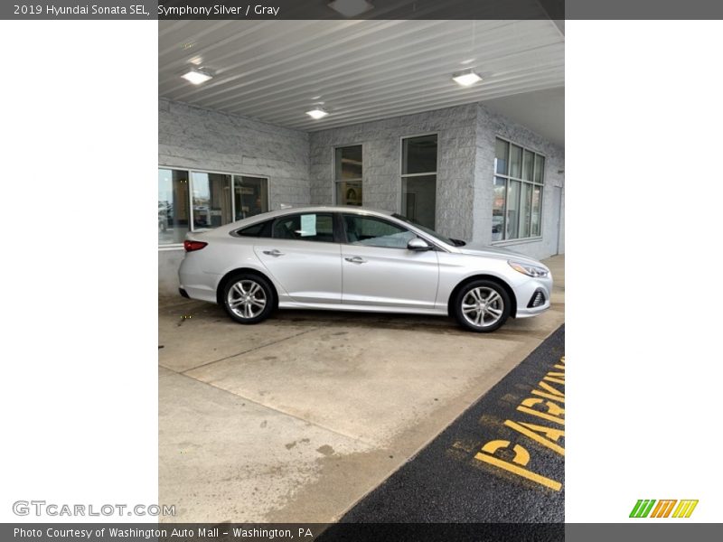Symphony Silver / Gray 2019 Hyundai Sonata SEL