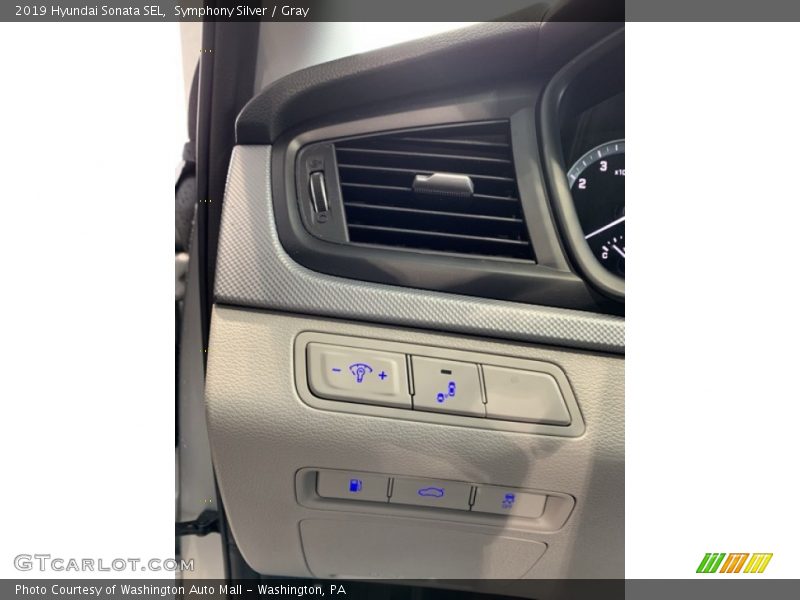 Symphony Silver / Gray 2019 Hyundai Sonata SEL