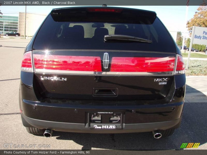 Black / Charcoal Black 2007 Lincoln MKX AWD