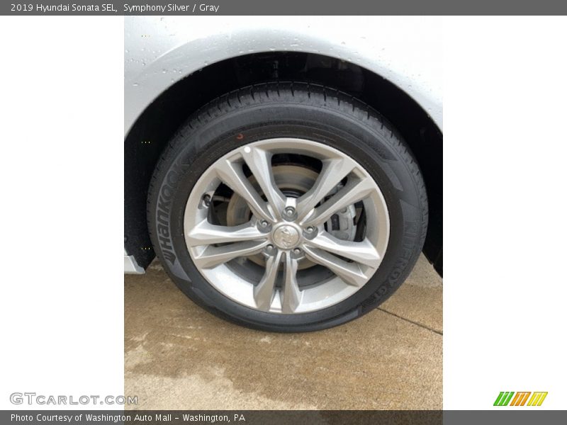 Symphony Silver / Gray 2019 Hyundai Sonata SEL