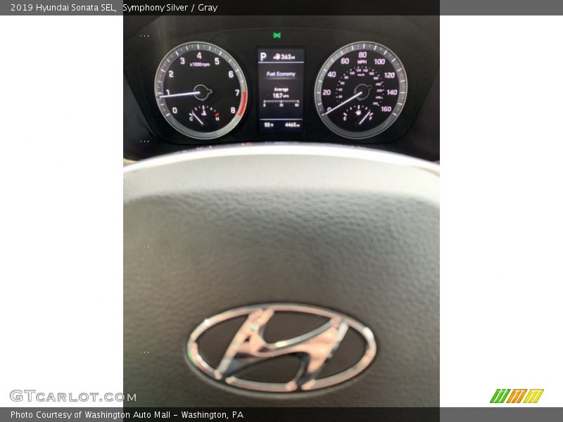 Symphony Silver / Gray 2019 Hyundai Sonata SEL