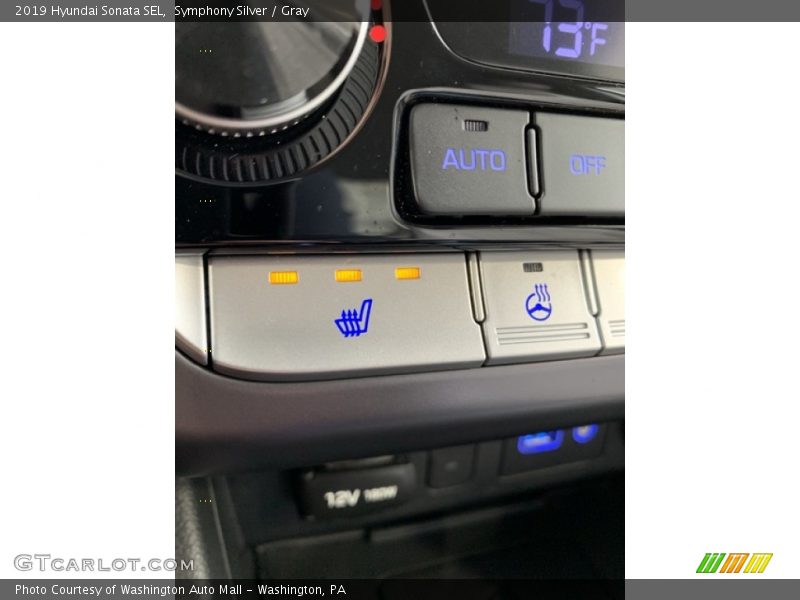 Symphony Silver / Gray 2019 Hyundai Sonata SEL