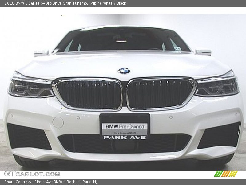 Alpine White / Black 2018 BMW 6 Series 640i xDrive Gran Turismo