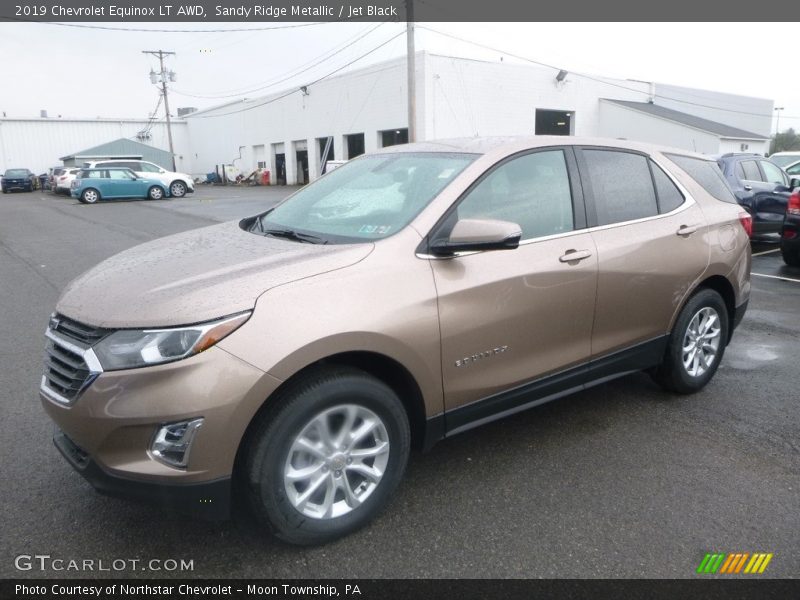 Sandy Ridge Metallic / Jet Black 2019 Chevrolet Equinox LT AWD