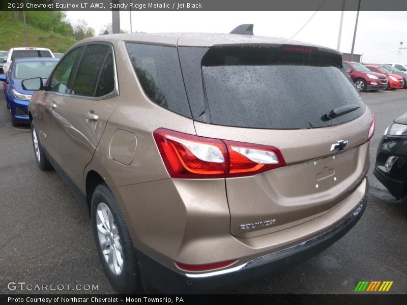 Sandy Ridge Metallic / Jet Black 2019 Chevrolet Equinox LT AWD