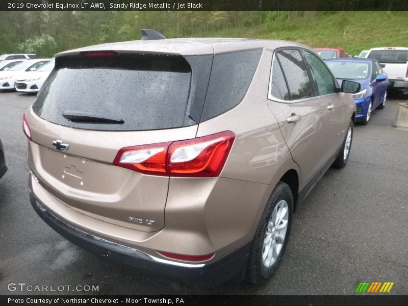 Sandy Ridge Metallic / Jet Black 2019 Chevrolet Equinox LT AWD