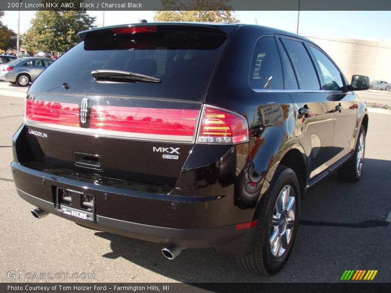 Black / Charcoal Black 2007 Lincoln MKX AWD