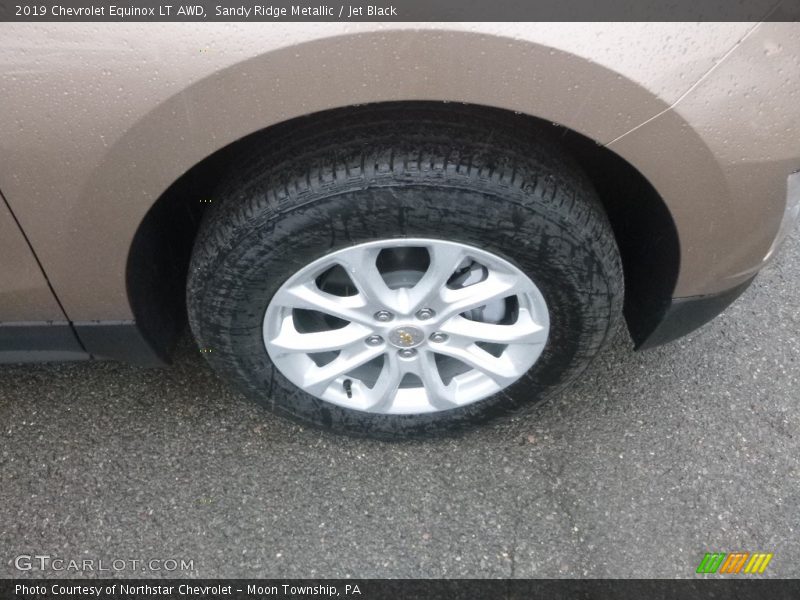 Sandy Ridge Metallic / Jet Black 2019 Chevrolet Equinox LT AWD